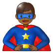 Superheld: Mitteldunkle Hautfarbe