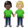 Händchen Haltende Personen: Dunkle Hautfarbe, Mittelhelle Hautfarbe Händchen Haltende Personen: Dunkle Hautfarbe, Mittelhelle Hautfarbe