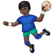 Handballspieler(In): Dunkle Hautfarbe Handballspieler(In): Dunkle Hautfarbe
