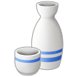 Sake-Flasche Und -Tasse Sake-Flasche Und -Tasse
