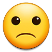 Betrübtes Gesicht