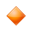 Kleine Orangefarbene Raute Kleine Orangefarbene Raute