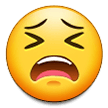 Müdes Gesicht