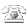 Weißes Telefon Weißes Telefon