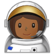 Astronautin: Mitteldunkle Hautfarbe