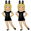 Frauen Mit Hasenohren: Mittelhelle Hautfarbe Frauen Mit Hasenohren: Mittelhelle Hautfarbe