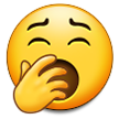 Gähnendes Gesicht