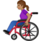 אדם בכיסא גלגלים ידני: גוון עור בינוני