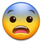 Ängstliches Gesicht Ängstliches Gesicht