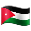 Flagge: Jordanien Flagge: Jordanien
