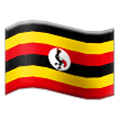 Flagge: Uganda Flagge: Uganda