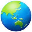 Globus Mit Asien Und Australien Globus Mit Asien Und Australien