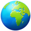 Globus Mit Europa Und Afrika Globus Mit Europa Und Afrika
