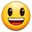 Grinsendes Gesicht Mit Großen Augen Grinsendes Gesicht Mit Großen Augen