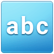 Eingabesymbol Lateinische Buchstaben Eingabesymbol Lateinische Buchstaben
