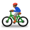 Radfahrer: Mitteldunkle Hautfarbe Radfahrer: Mitteldunkle Hautfarbe