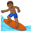 Surfer: Mitteldunkle Hautfarbe Surfer: Mitteldunkle Hautfarbe