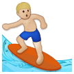Surfer: Mittelhelle Hautfarbe Surfer: Mittelhelle Hautfarbe