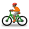 Radfahrer(In): Mitteldunkle Hautfarbe Radfahrer(In): Mitteldunkle Hautfarbe