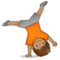 Rad Schlagende Person: Mittlere Hautfarbe Rad Schlagende Person: Mittlere Hautfarbe