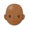 Person: Mitteldunkle Hautfarbe, Glatze Person: Mitteldunkle Hautfarbe, Glatze