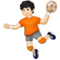 Handballspieler(In): Helle Hautfarbe Handballspieler(In): Helle Hautfarbe
