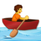 Person Im Ruderboot Person Im Ruderboot