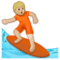 Surfer(In): Mittelhelle Hautfarbe Surfer(In): Mittelhelle Hautfarbe
