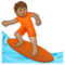 Surfer(In): Mittlere Hautfarbe Surfer(In): Mittlere Hautfarbe