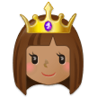 Prinzessin: Mittlere Hautfarbe Prinzessin: Mittlere Hautfarbe
