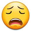 Erschöpftes Gesicht Erschöpftes Gesicht
