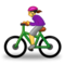 Radfahrerin Radfahrerin
