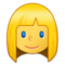 Frau: Blondes Haar Frau: Blondes Haar