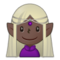 Elfe: Dunkle Hautfarbe Elfe: Dunkle Hautfarbe