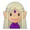 Elfe: Mittelhelle Hautfarbe Elfe: Mittelhelle Hautfarbe