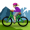 Mountainbikerin: Mittelhelle Hautfarbe Mountainbikerin: Mittelhelle Hautfarbe