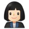 Büroangestellte: Helle Hautfarbe Büroangestellte: Helle Hautfarbe