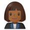 Büroangestellte: Mitteldunkle Hautfarbe Büroangestellte: Mitteldunkle Hautfarbe