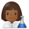 Wissenschaftlerin: Mitteldunkle Hautfarbe Wissenschaftlerin: Mitteldunkle Hautfarbe