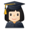 Studentin: Helle Hautfarbe Studentin: Helle Hautfarbe
