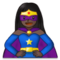 Superheldin: Dunkle Hautfarbe Superheldin: Dunkle Hautfarbe