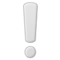 Білий знак оклику Білий знак оклику