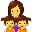 परिवार: महिला, लड़की, लड़की