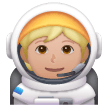 Astronauta: Carnagione Medio-Chiara