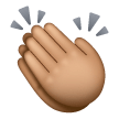 Mani Che Applaudono: Carnagione Media