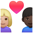 Coppia Con Cuore - Uomo: Carnagione Medio-Chiara, Donna: Carnagione Scura