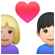 Coppia Con Cuore - Uomo: Carnagione Medio-Chiara, Donna: Carnagione Chiara