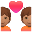 Coppia Con Cuore: Carnagione Media