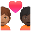 Coppia Con Cuore: Persona, Persona, Carnagione Media, Carnagione Scura
