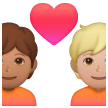 Coppia Con Cuore: Persona, Persona, Carnagione Media, Carnagione Medio-Chiara